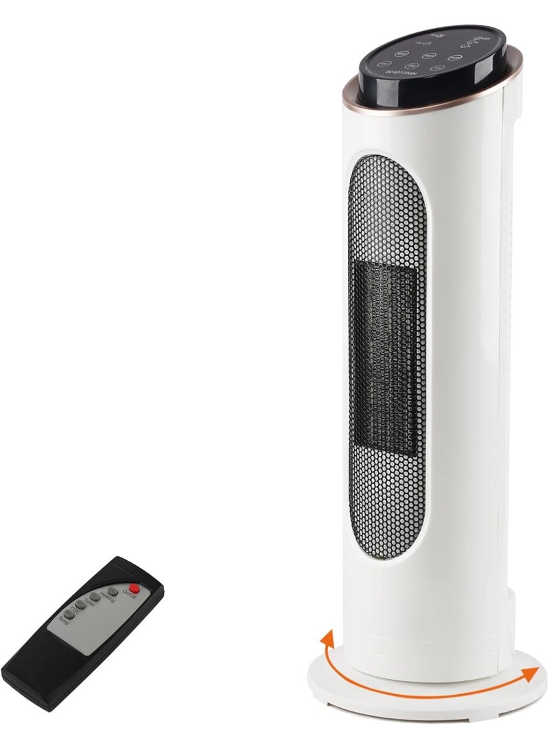 INGUNAR 2000W Space Heater Indoor,Electric Heater with Remote, Oscillating, 3 Modes, 12h Timer, Portable Heater for Indoor Use - Image 1